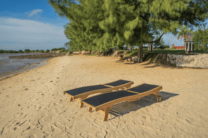 Teak Batyline Liege 2 x