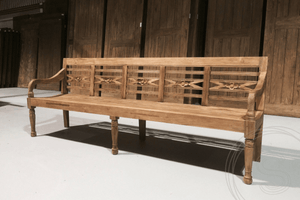Teak Bahnhofsbank 240cm