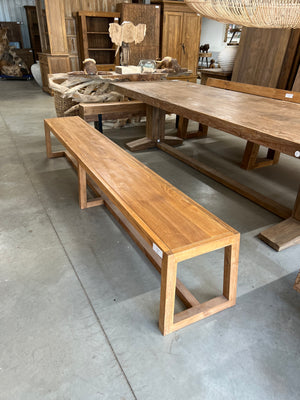 Teak-Bank - 280x40x45cm
