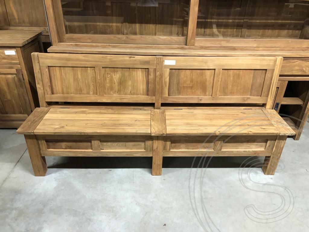 Klapbank aus Teakholz - Souren Furniture (CH)