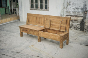 Klapbank aus Teakholz - Souren Furniture (CH)