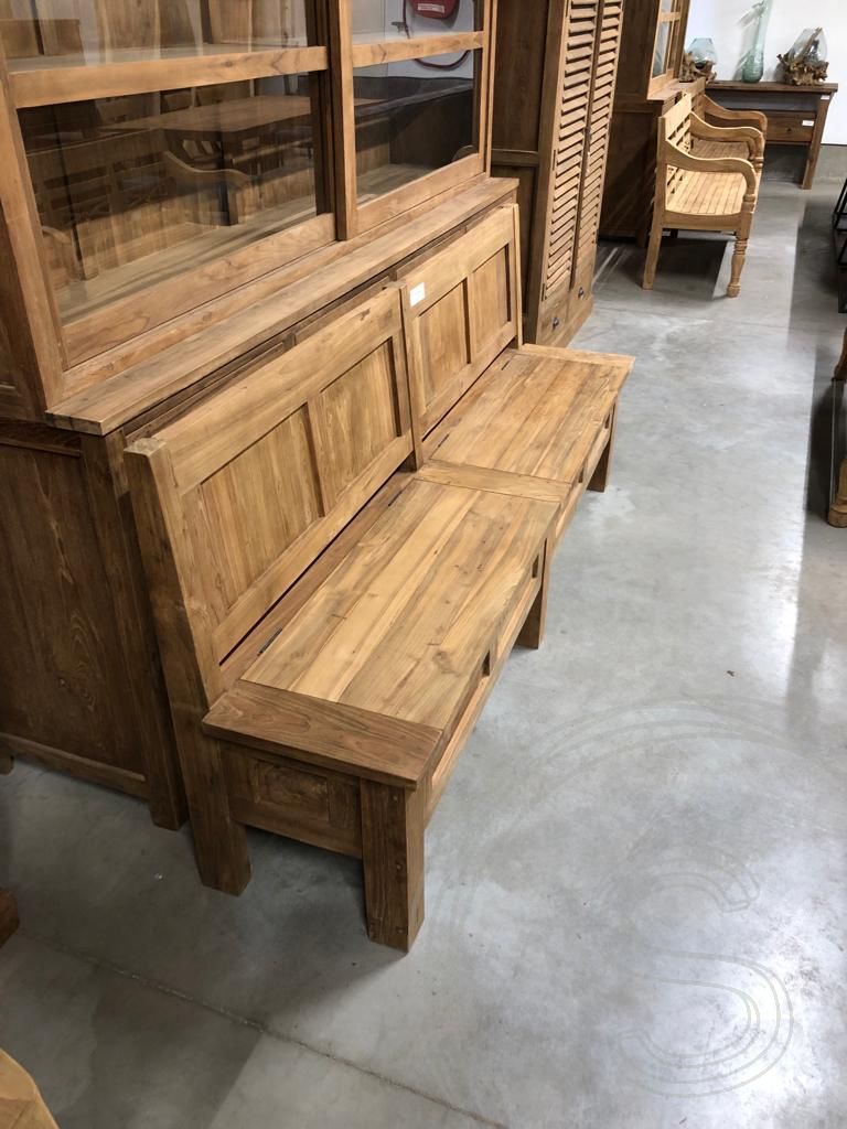 Klapbank aus Teakholz - Souren Furniture (CH)