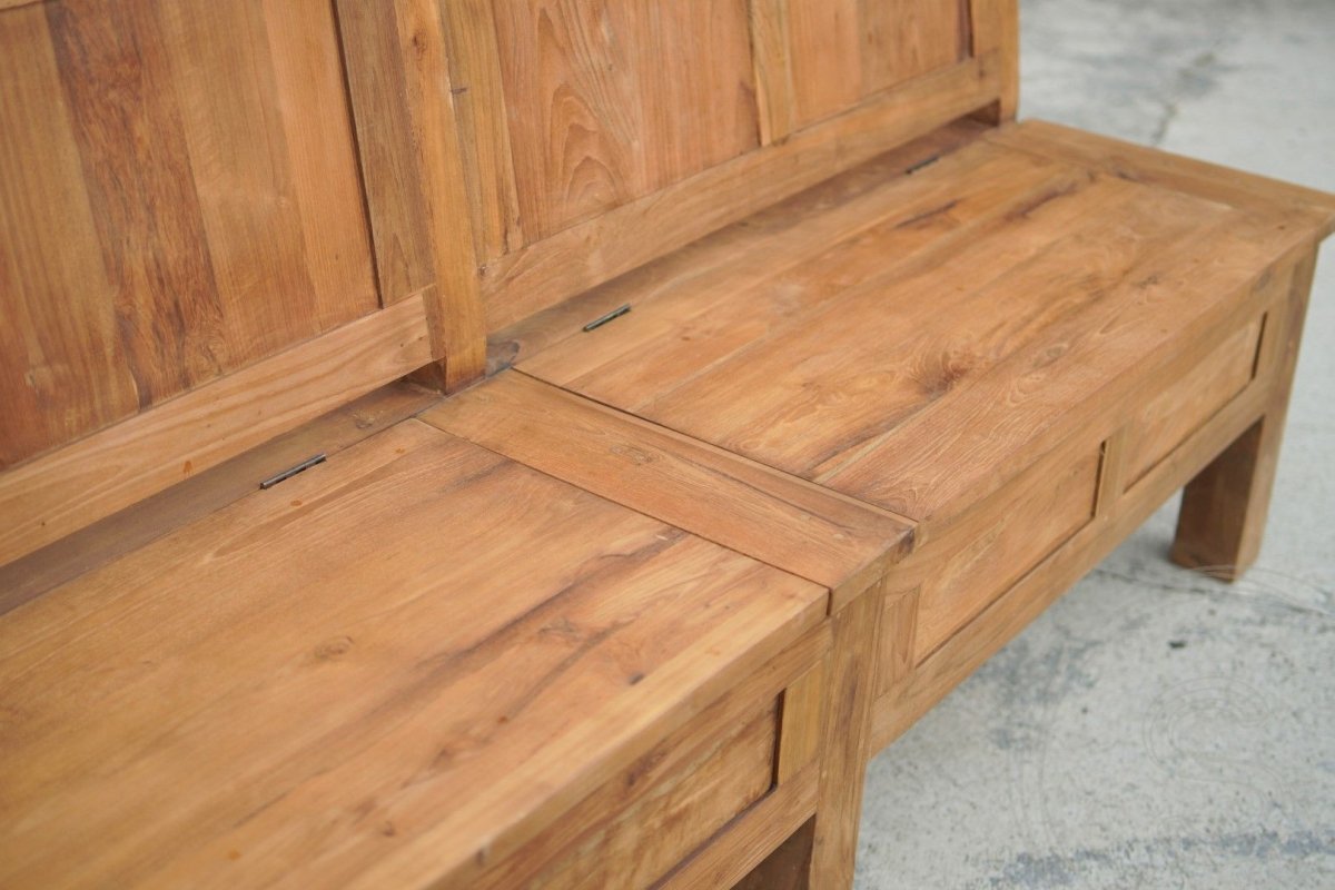 Klapbank aus Teakholz - Souren Furniture (CH)