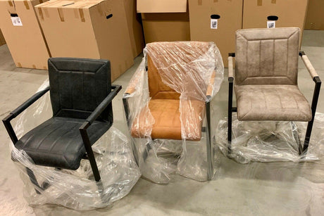 Leren eetkamerstoel Skynight - Souren Meubels