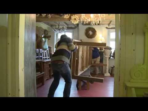 Teak Tisch 300 x 120 Rustikal