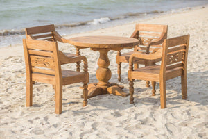 Ronde tuintafel 100cm Classic - Souren Meubels