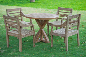 Runder Gartentisch 100cm Cross