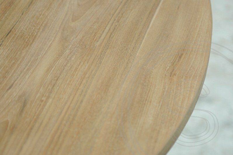Runder Teakholz Tisch 130 cm - Souren Furniture (CH)