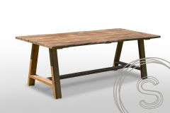 Teak tuintafel Java 220 x 100 - Souren Meubels