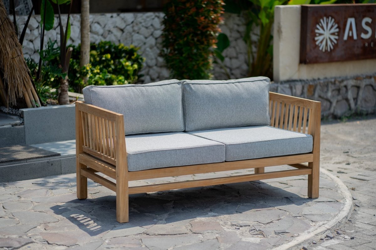 Teak Loungebank Ibiza 156 cm - Souren Furniture (CH)