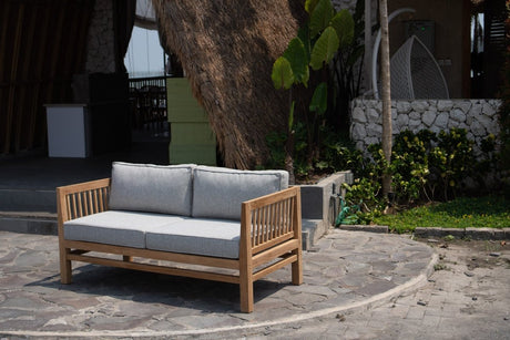 Teak Loungebank Ibiza 156 cm - Souren Furniture (CH)