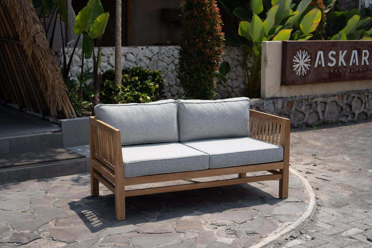 Teak Loungebank Ibiza 156 cm - Souren Furniture (CH)