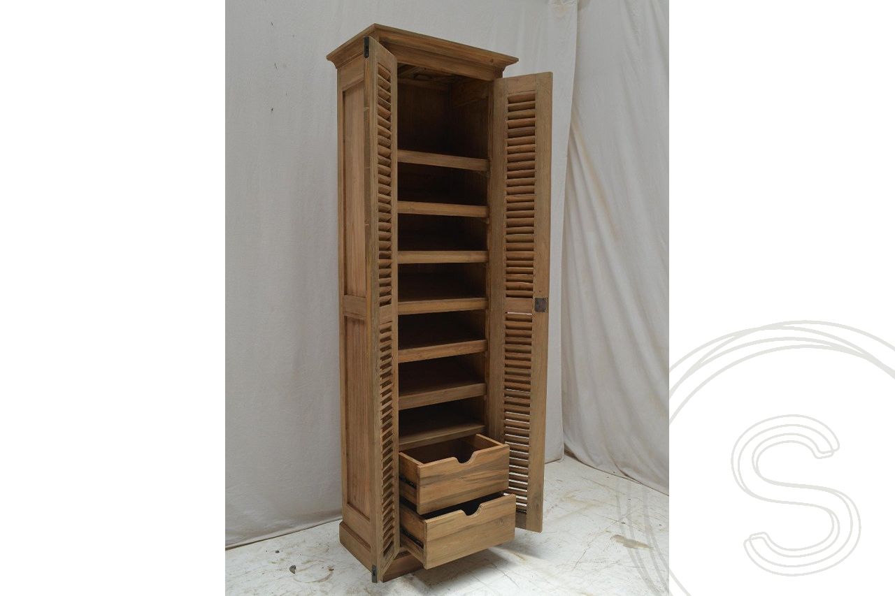 Teak schoenenkast Java - Souren Meubels
