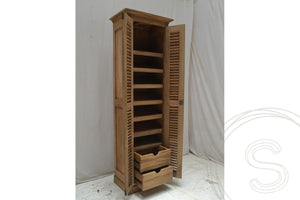 Teak schoenenkast Java - Souren Meubels
