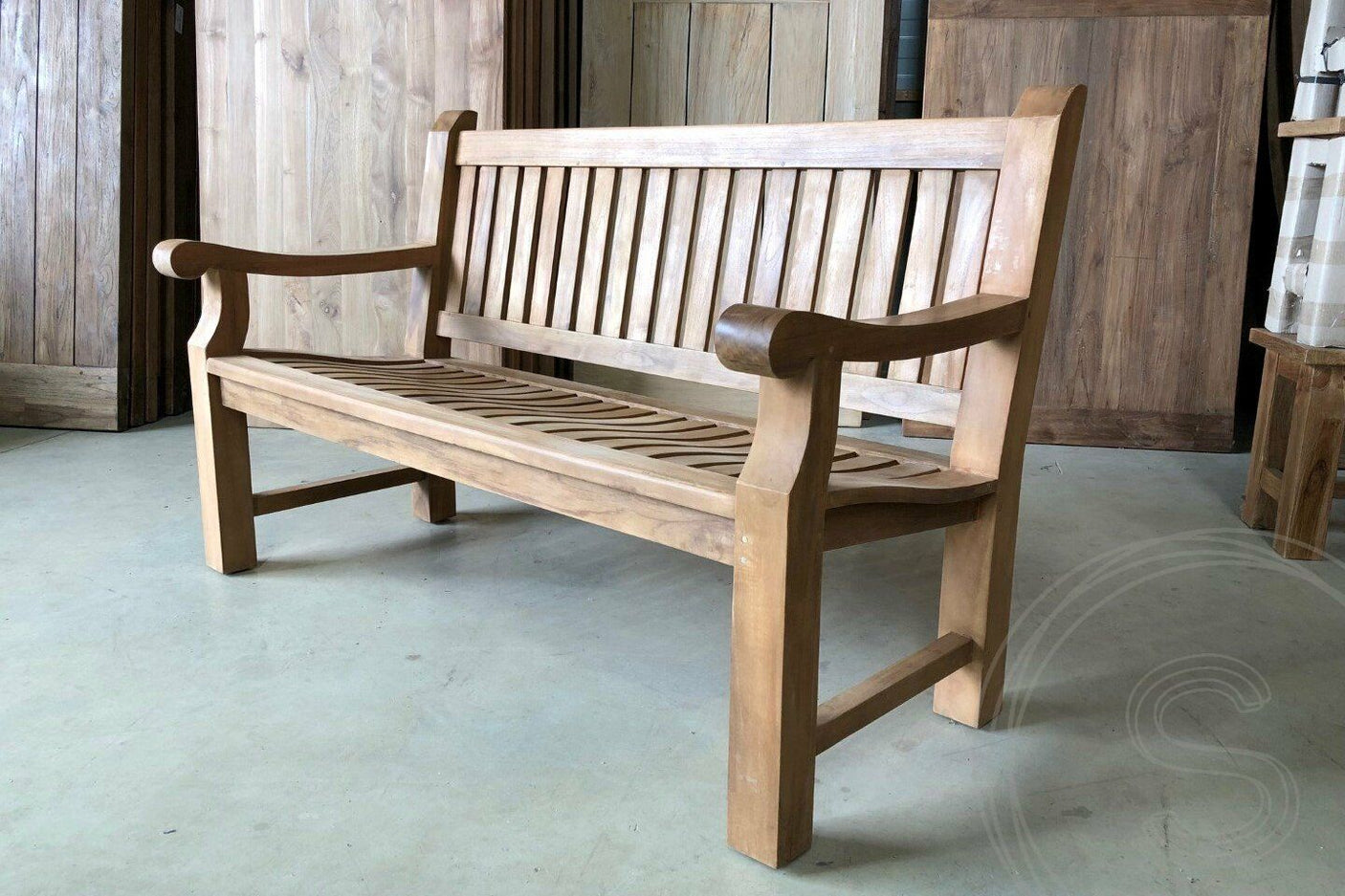 Teak Gartenbank 150cm Mammut