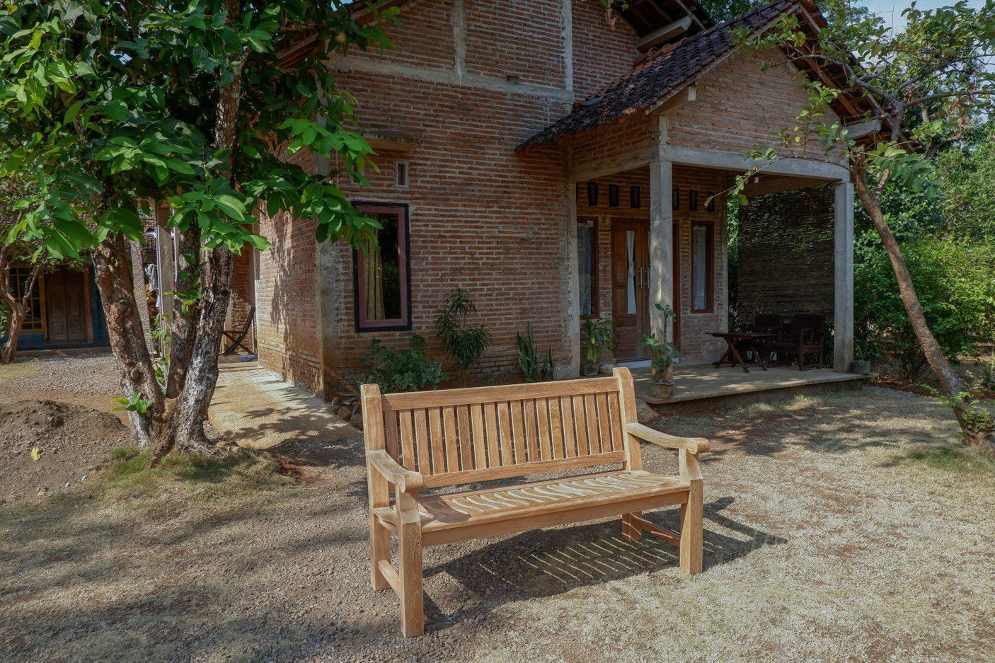 Teak Gartenbank 150cm Mammut