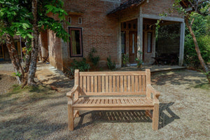 Teak Gartenbank 150cm Mammut