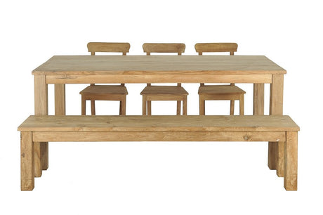 Teak bank 220cm - Souren Meubels