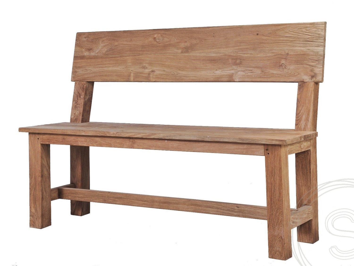 Teak bank 200cm Sandaran - Souren Meubels