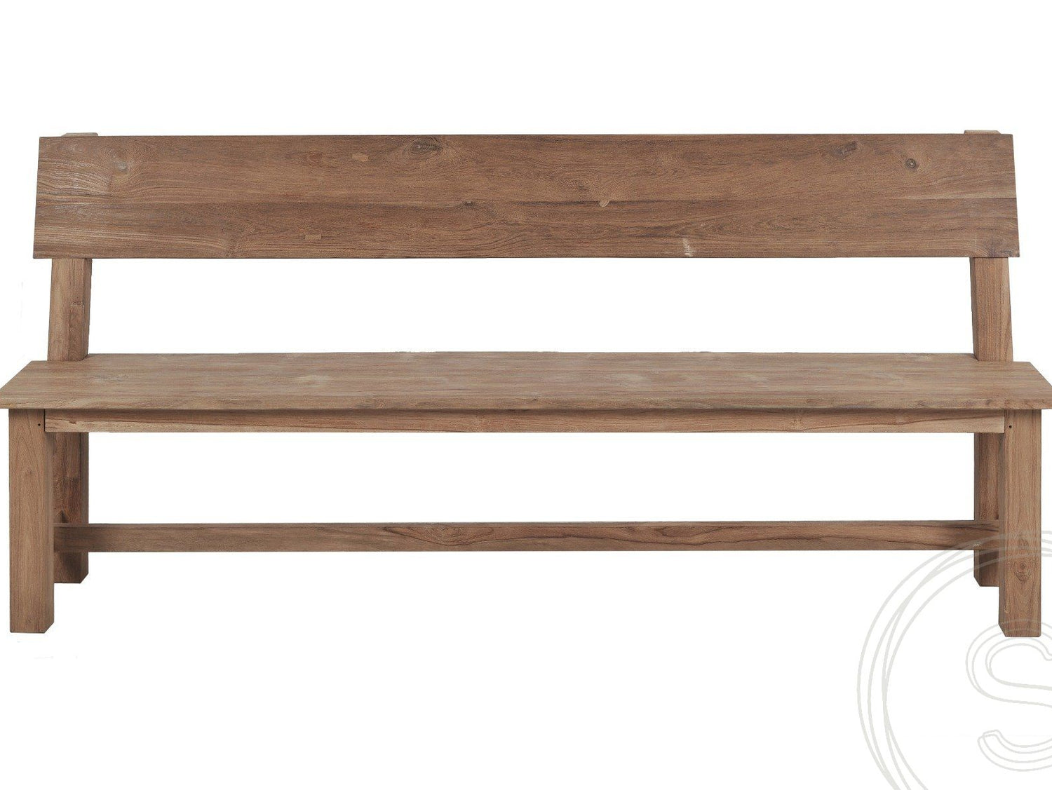 Teak bank 200cm Sandaran - Souren Meubels