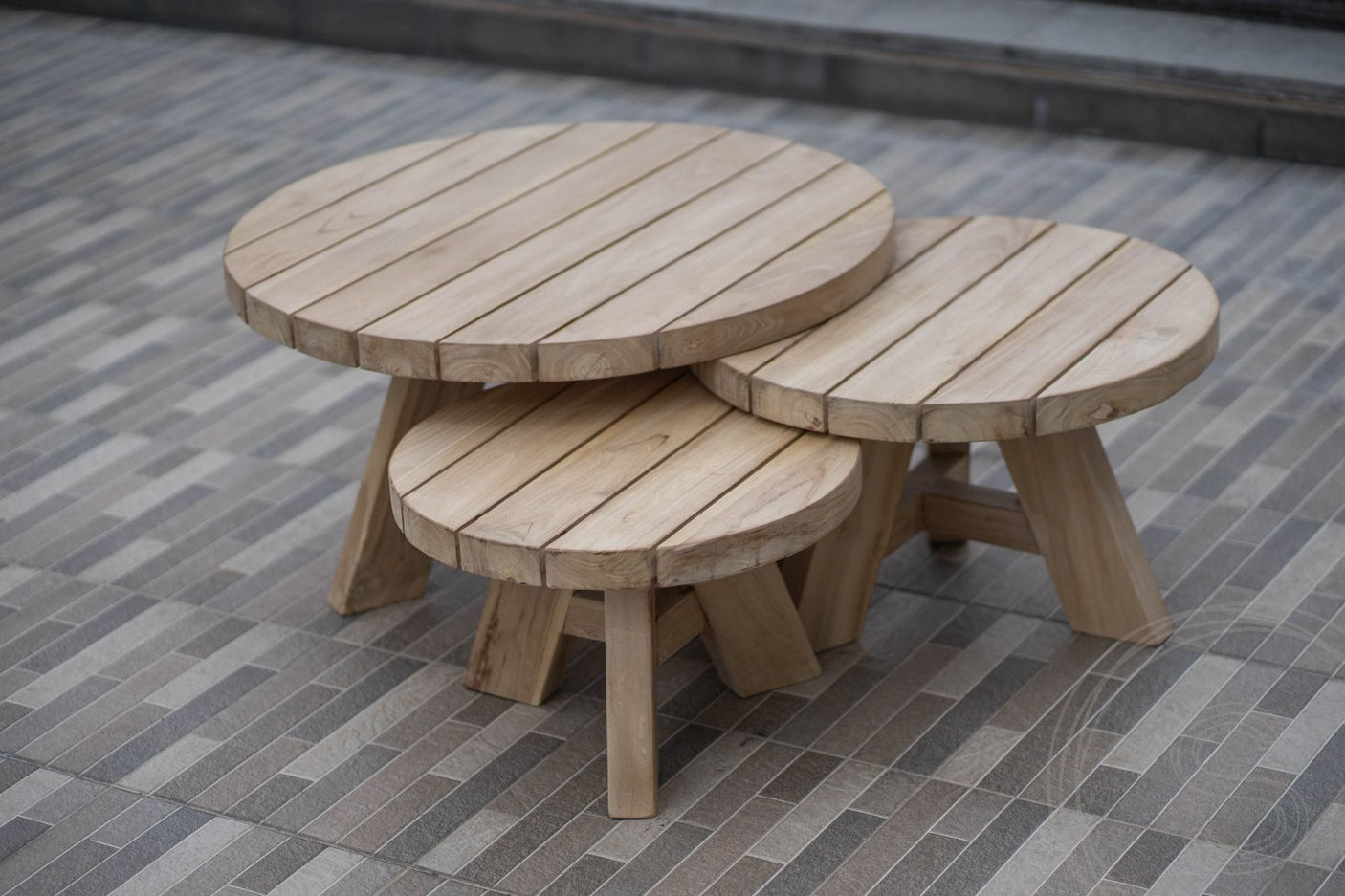 Teak coffeetables Algarve - Souren Meubels