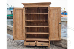 Teak kast 100cm - Souren Meubels