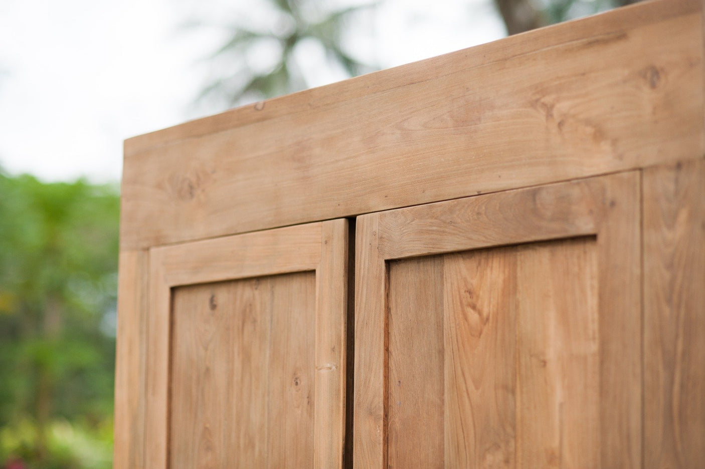 Teak kast 130cm - Souren Meubels