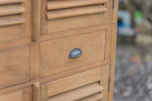 Teak schoenenkast Lombok - Souren Meubels