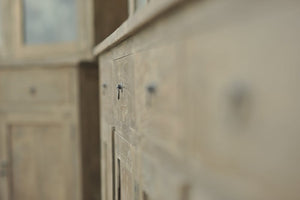 Teak buffetkast 200cm oud hout - Souren Meubels