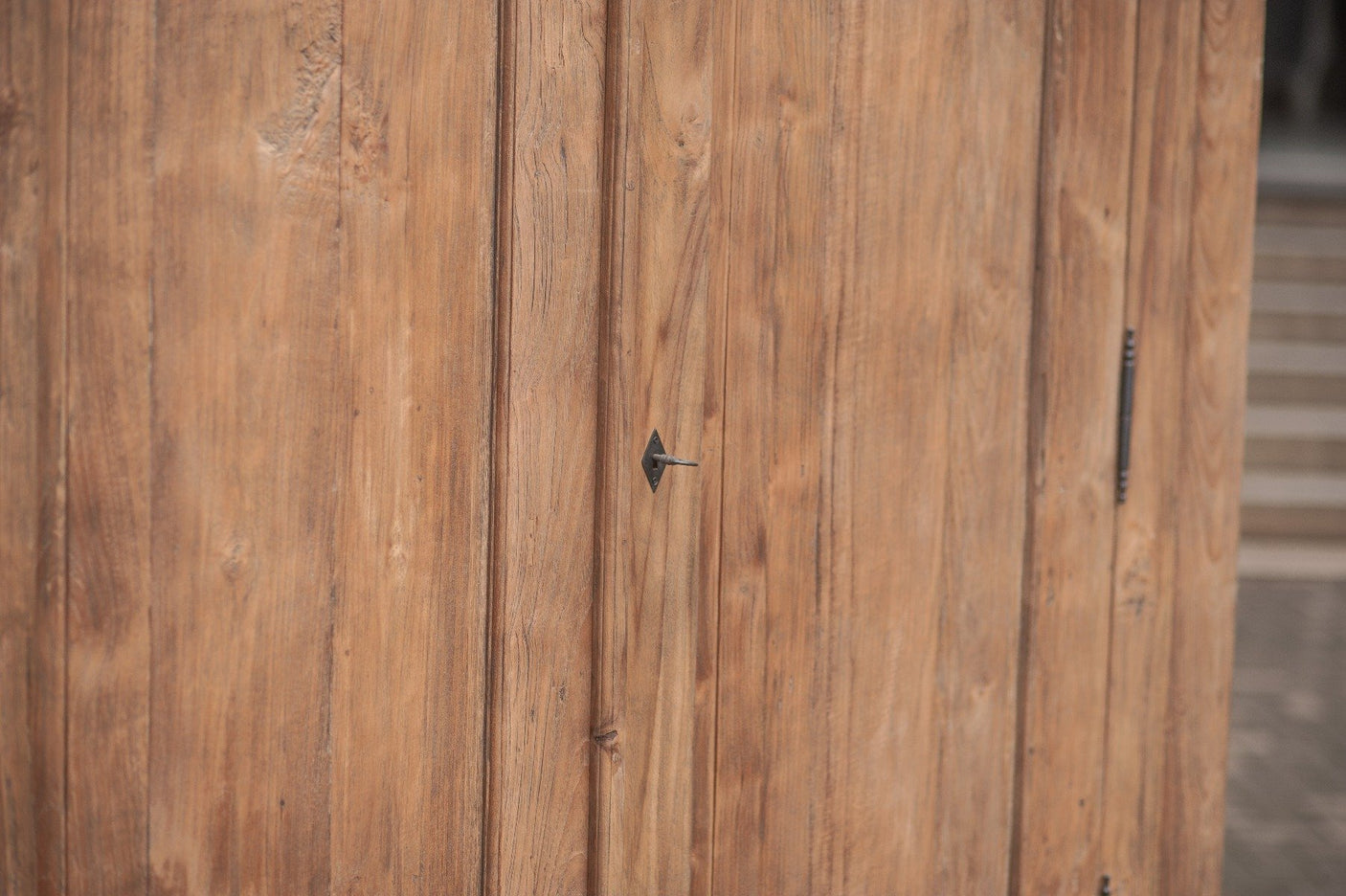 Teak kast 170cm oud hout XL - Souren Meubels