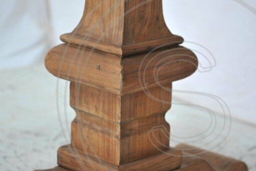 Teak kloostertafel 280x100 - Souren Meubels