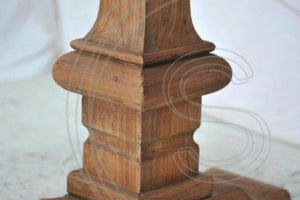 Teak kloostertafel 350x120 - Souren Meubels