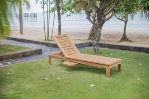 Teak ligbed - Souren Meubels