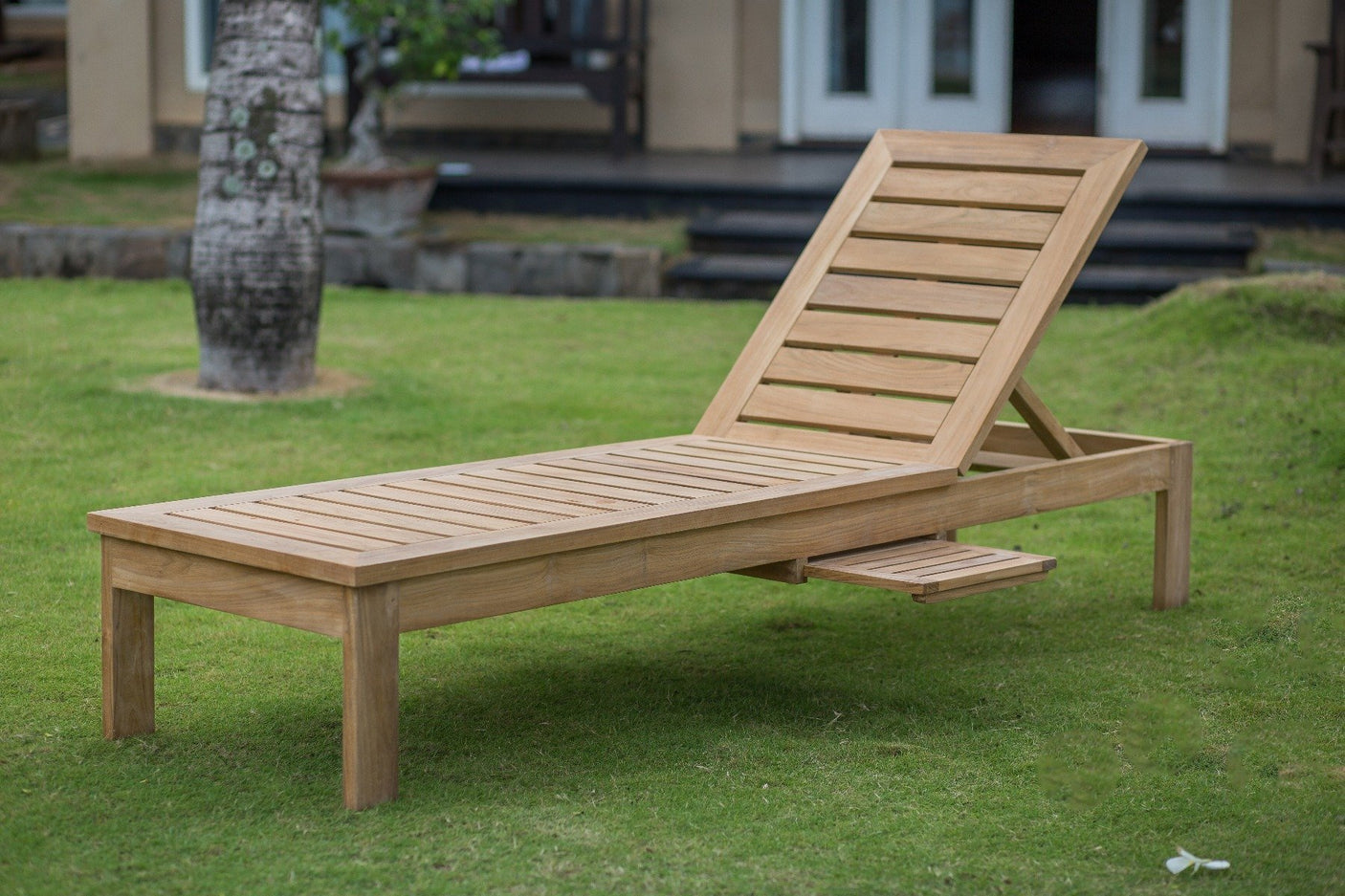 Teak ligbed - Souren Meubels