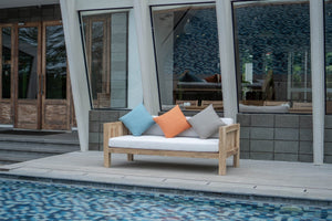 Teak Loungebank Algarve - Souren Meubels