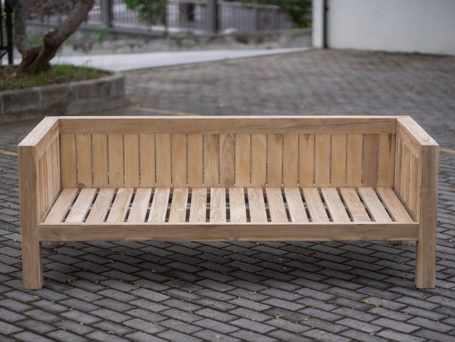 Teak Loungebank Algarve - Souren Meubels