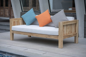 Teak Loungebank Algarve - Souren Meubels