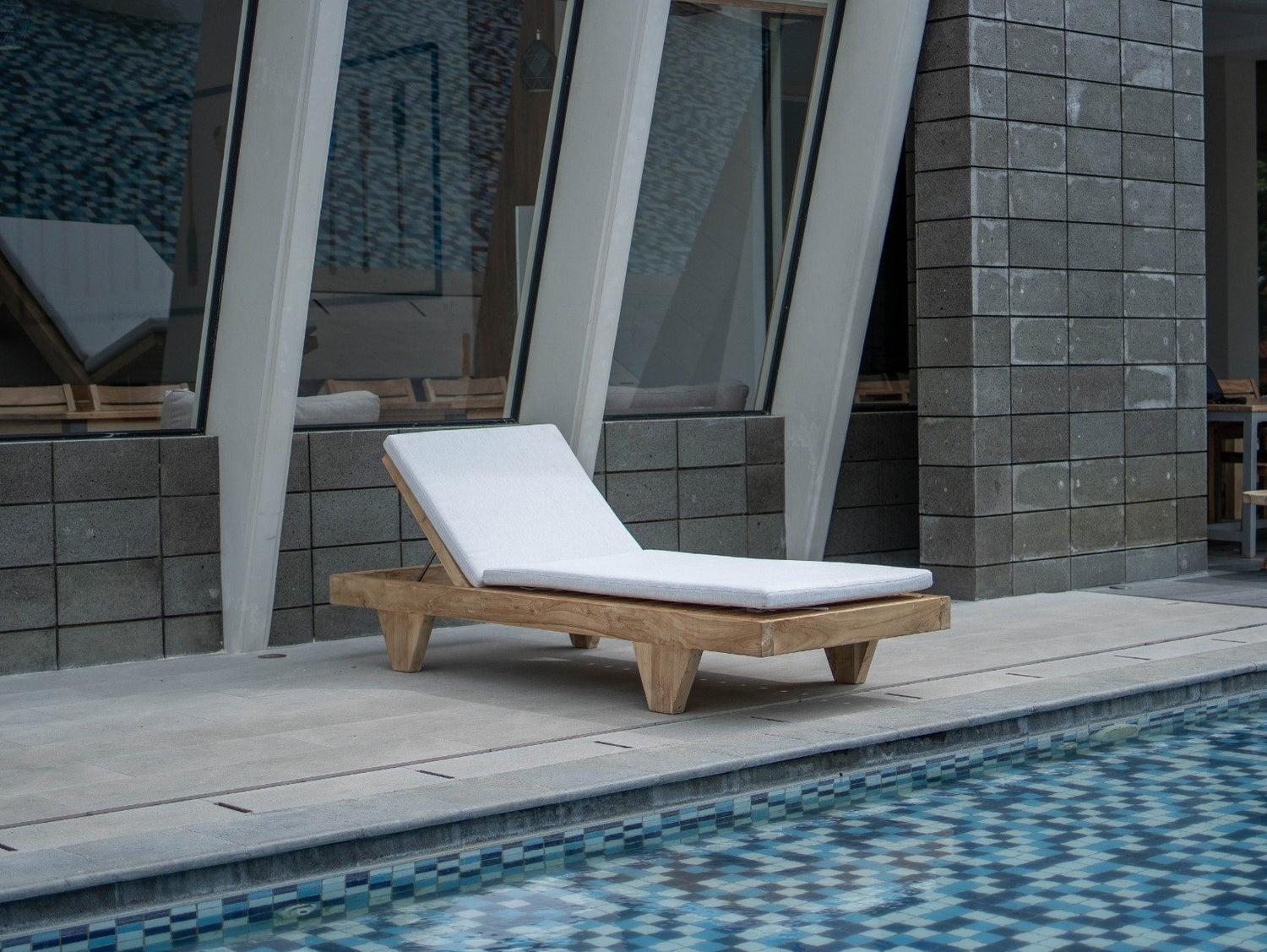 Teak Lounger Algarve - Souren Meubels