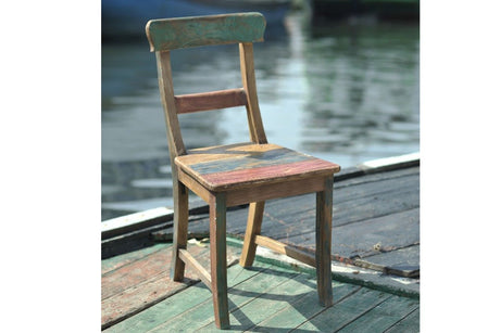 Teak stoel Mariotto PAINT - Souren Meubels