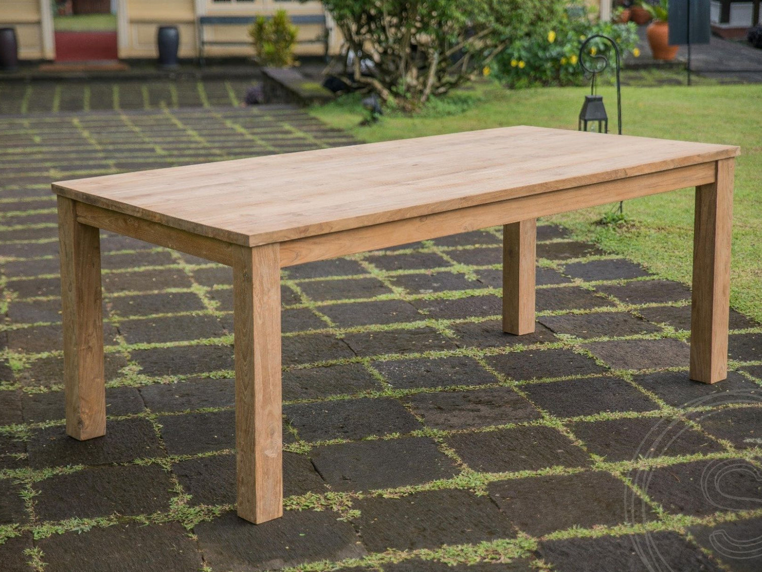 Teak tafel 200x100 cm - Souren Meubels