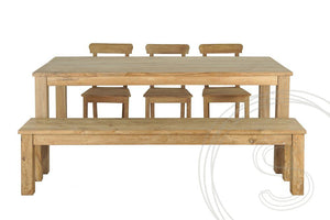 Teak tafel 200 x 90 - Souren Meubels