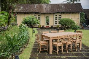 Teak tafel 200 x 90 - Souren Meubels