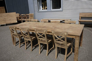 Teak tafel 260 x 100 cm - Souren Meubels