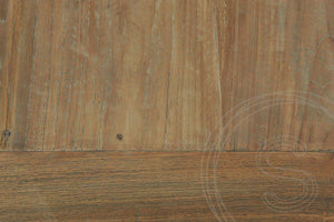 Teak tafel 260 x 100 oud hout - Souren Meubels