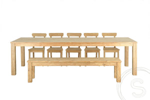 Teak tafel 300 x 100 - Souren Meubels