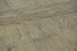 Teak tafel 300 x 100 cm oud hout - Souren Meubels