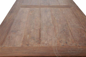 Teak tafel 320 x 120 oud hout - Souren Meubels