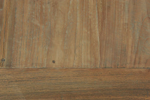 Teak tafel 90x90cm oud hout - Souren Meubels