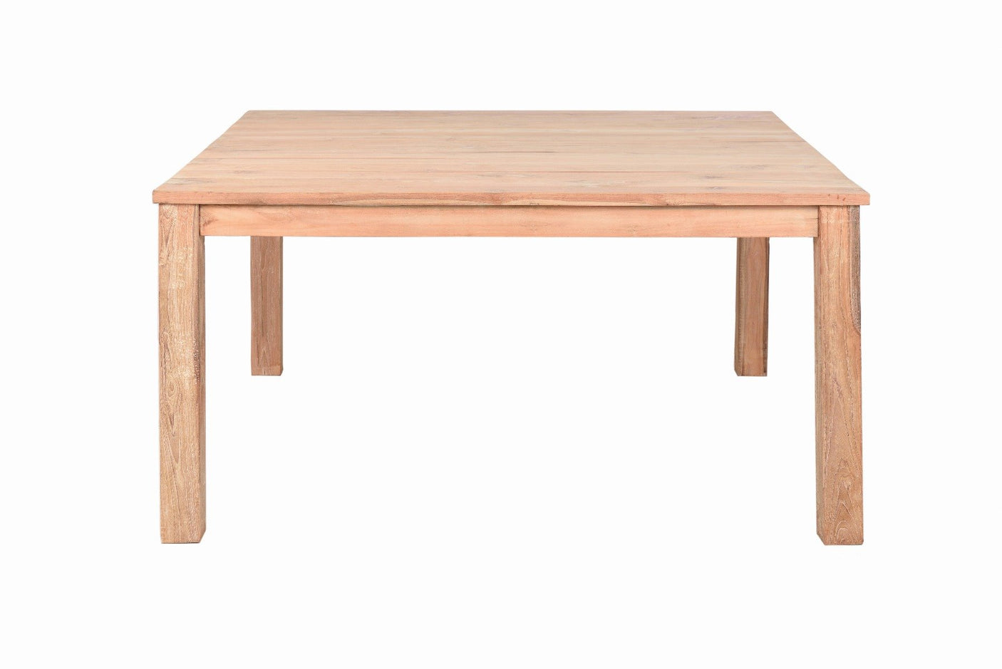Teak tafel vierkant 160x160 - Souren Meubels