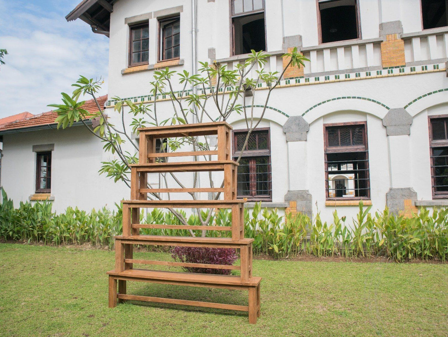 Teak Gartenbank 140cm